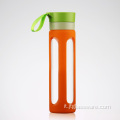 Bere salute Bottiglia d&#39;acqua sportiva in vetro personalizzato